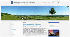 Desktop Screenshot of doerflingen.ch